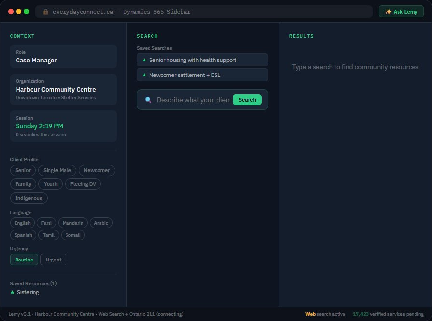 Lemy — AI-powered resource discovery for frontline workers